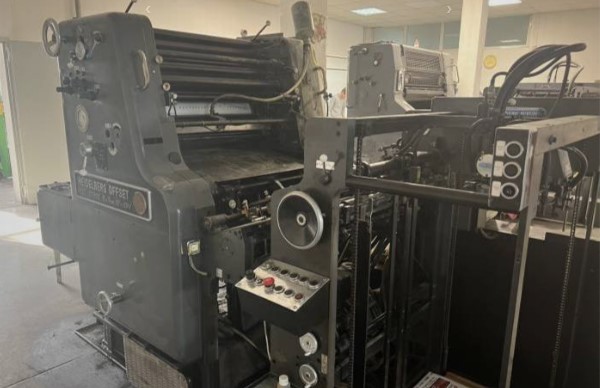 Used printing machinery